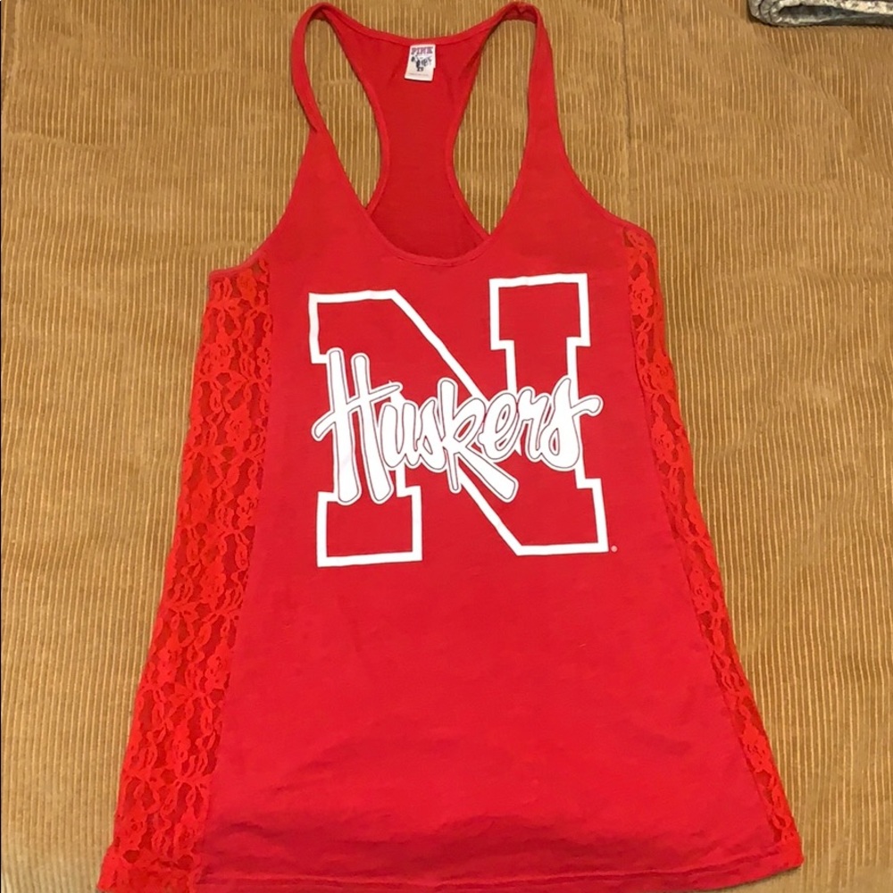 Red Husker Tank Top